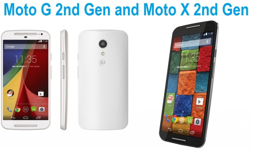 moto g an moto x 2nd gen 1024x602 Top 5 high end Smartphones you can buy in this October in India [2014]